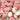 Strawberry Puffy Gummy Candy, Pink Candy, 2 Lb Bag