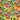 Mini Sour Neon Gummy Worms Candy, Assorted Fruit Flavors, 1 Lb Pack