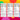 Crunchy Gummy Candy Mix, Rainbow Nonpareils, 2 Lb Bag