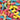 Neon Sour Gummy Worms Candy, Assorted Fruit Flavors, 2 Lb Bag